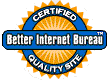 Better Internet Bureau Certified Quality Site